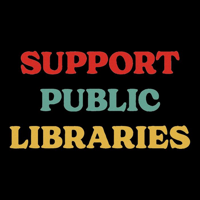Support Public Libraries Support Librarians And Read Books Mousepad