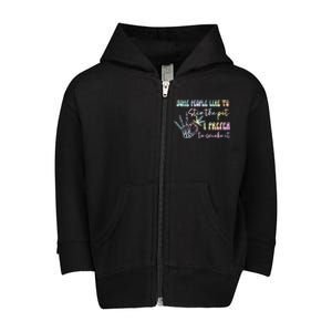 Some People Like To Stir The Pot I Prefer To Smoke I Tie Dye Pullover Hoodie Toddler Zip Fleece Hoodie