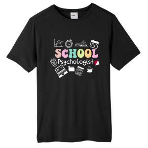 School Psychologist Life Back To School Team Tall Fusion ChromaSoft Performance T-Shirt