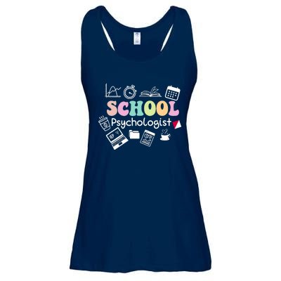 School Psychologist Life Back To School Team Ladies Essential Flowy Tank