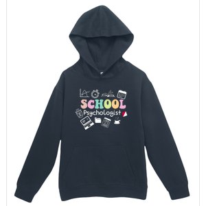 School Psychologist Life Back To School Team Urban Pullover Hoodie