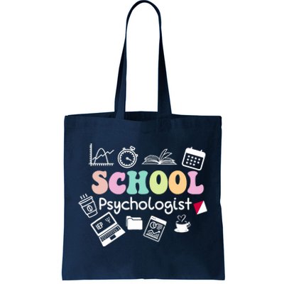 School Psychologist Life Back To School Team Tote Bag