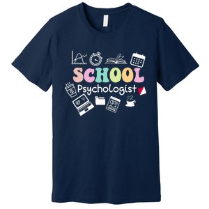 School Psychologist Life Back To School Team Premium T-Shirt