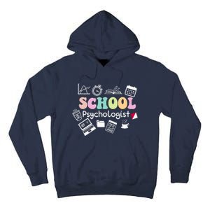 School Psychologist Life Back To School Team Tall Hoodie