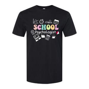 School Psychologist Life Back To School Team Softstyle CVC T-Shirt