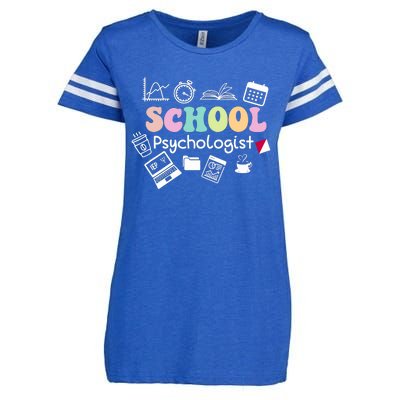 School Psychologist Life Back To School Team Enza Ladies Jersey Football T-Shirt