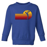 Saxophone Player Lovers Music Playing Retro Vintage Cool Gift Toddler Sweatshirt