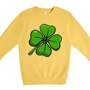 St Patrick's Lucky Day Funny Luck Love Cool Gift Premium Crewneck Sweatshirt