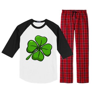 St Patrick's Lucky Day Funny Luck Love Cool Gift Raglan Sleeve Pajama Set