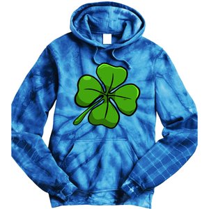 St Patrick's Lucky Day Funny Luck Love Cool Gift Tie Dye Hoodie