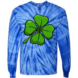 St Patrick's Lucky Day Funny Luck Love Cool Gift Tie-Dye Long Sleeve Shirt