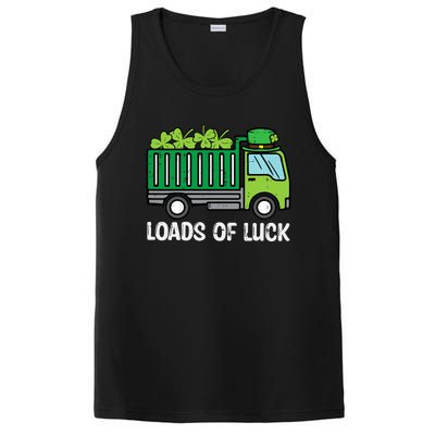 St Patricks Loads Of Luck Dump Truck Paddys Day Boy PosiCharge Competitor Tank