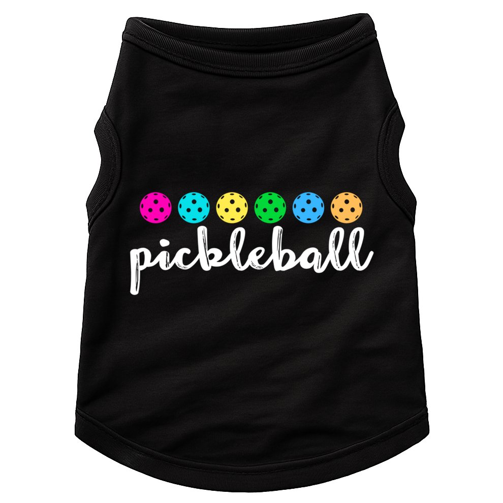 S Pickleball Lovers Cute Cool Gift Doggie Tank