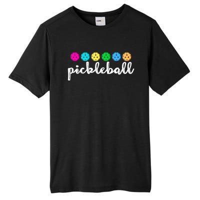 S Pickleball Lovers Cute Cool Gift Tall Fusion ChromaSoft Performance T-Shirt