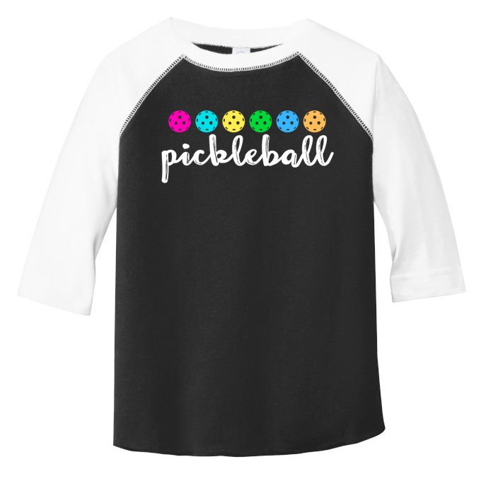S Pickleball Lovers Cute Cool Gift Toddler Fine Jersey T-Shirt