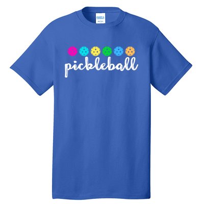 S Pickleball Lovers Cute Cool Gift Tall T-Shirt