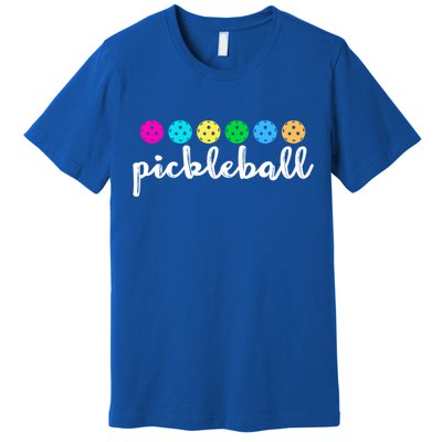 S Pickleball Lovers Cute Cool Gift Premium T-Shirt