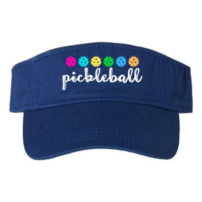 S Pickleball Lovers Cute Cool Gift Valucap Bio-Washed Visor