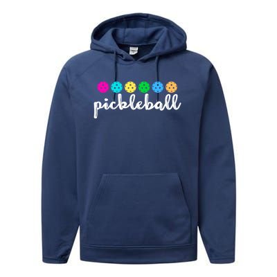 S Pickleball Lovers Cute Cool Gift Performance Fleece Hoodie