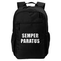 Semper Paratus Latin Phrase Meaning Always Ready Backpack