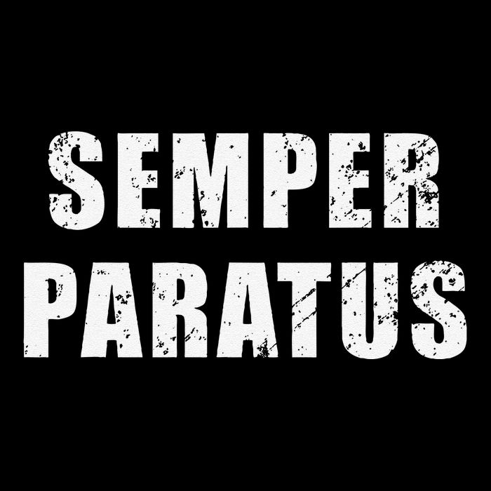 Semper Paratus Latin Phrase Meaning Always Ready 16 in Basic Backpack