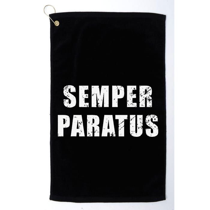 Semper Paratus Latin Phrase Meaning Always Ready Golf Towel