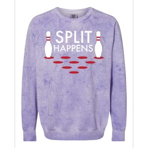 Splits Happen Colorblast Crewneck Sweatshirt