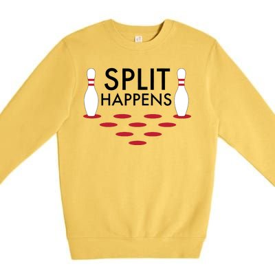 Splits Happen Premium Crewneck Sweatshirt