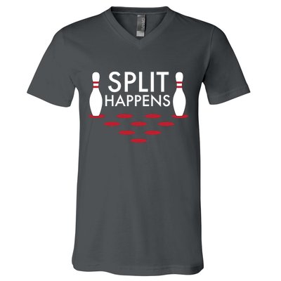 Splits Happen V-Neck T-Shirt