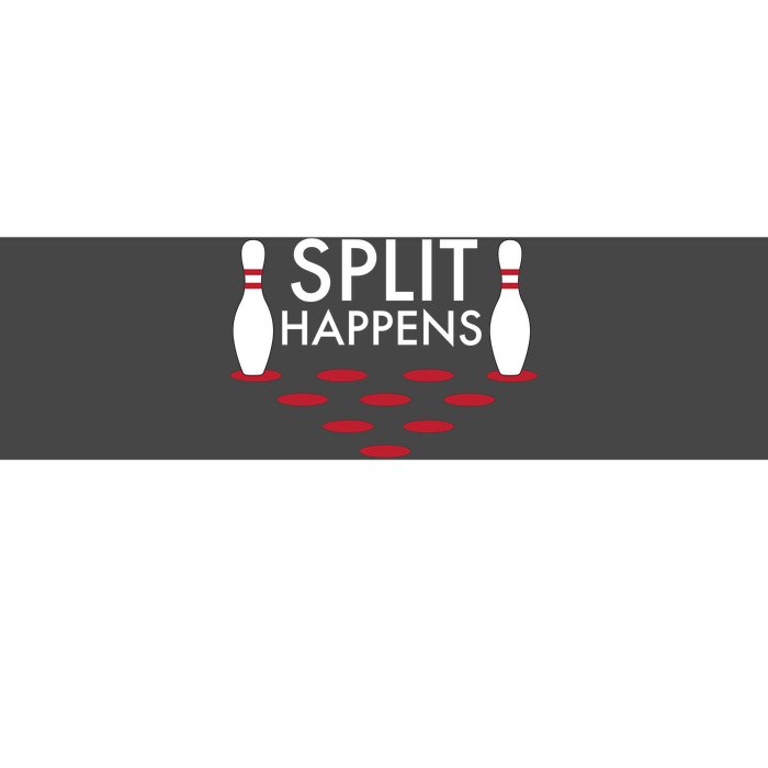 Splits Happen Bumper Sticker