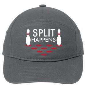 Splits Happen 7-Panel Snapback Hat