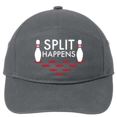 Splits Happen 7-Panel Snapback Hat