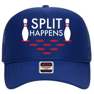 Splits Happen High Crown Mesh Back Trucker Hat