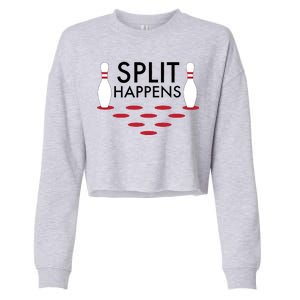 Splits Happen Cropped Pullover Crew