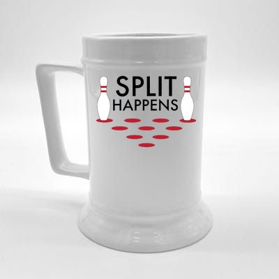 Splits Happen Beer Stein