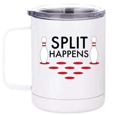 Splits Happen 12 oz Stainless Steel Tumbler Cup