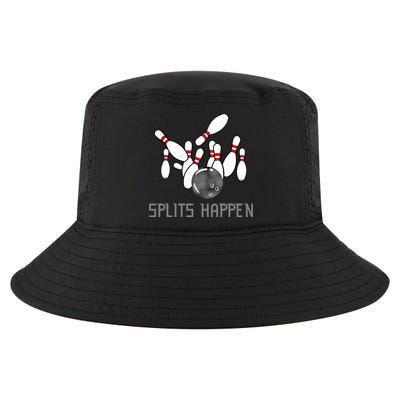 Splits Happen Bowling Cool Comfort Performance Bucket Hat