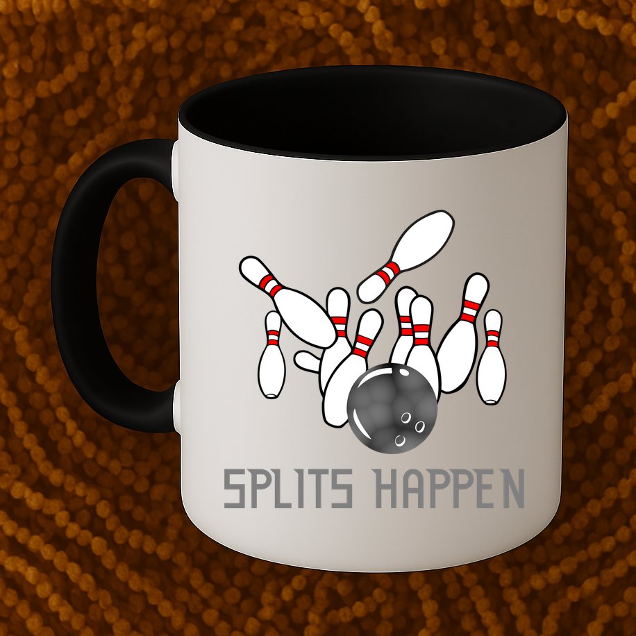 Splits Happen Bowling Mug