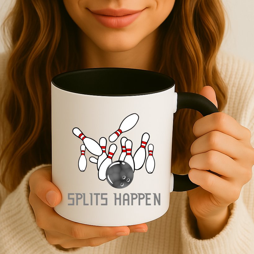 Splits Happen Bowling Mug