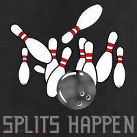 Splits Happen Bowling 11oz C Handle Ceramic Mug