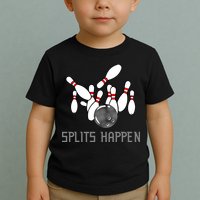 Splits Happen Bowling Toddler T-Shirt