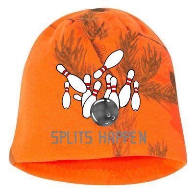 Splits Happen Bowling Kati - Camo Knit Beanie