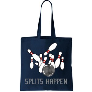 Splits Happen Bowling Tote Bag