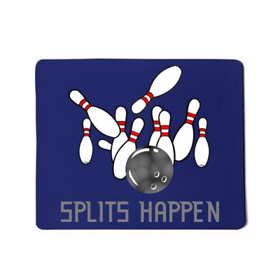 Splits Happen Bowling Mousepad