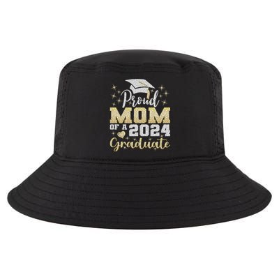 Super Proud Mom Of 2024 Graduate Awesome Family College Cool Comfort Performance Bucket Hat