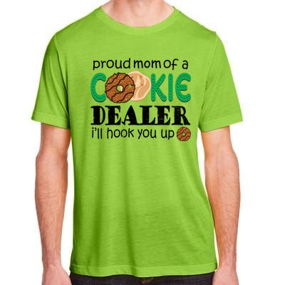 Scout Proud Mom Of A Cookie Dealer Troop Leader Adult ChromaSoft Performance T-Shirt