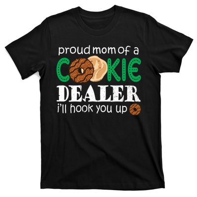 Scout Proud Mom Of A Cookie Dealer Troop Leader T-Shirt