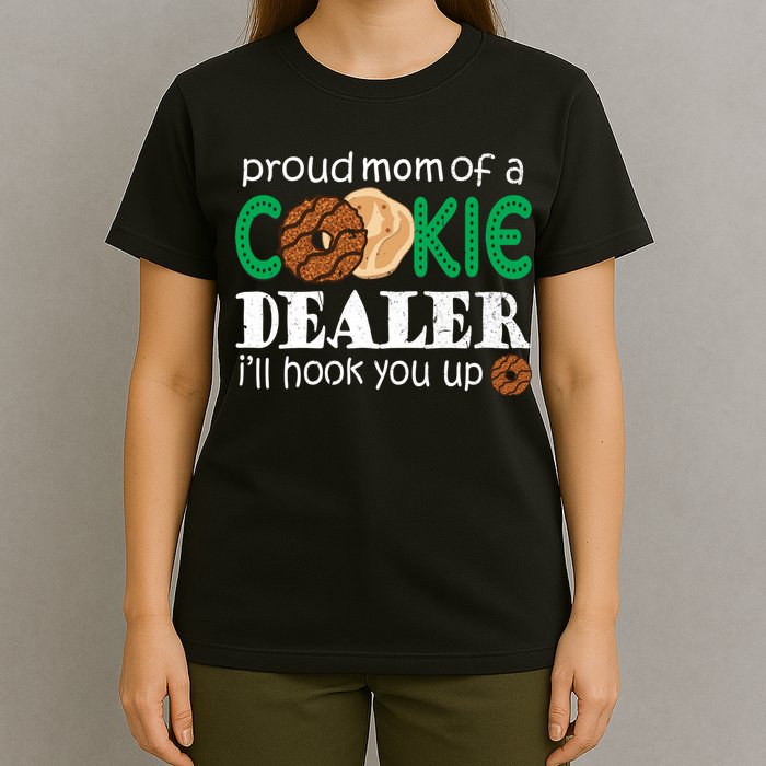Scout Proud Mom Of A Cookie Dealer Troop Leader T-Shirt