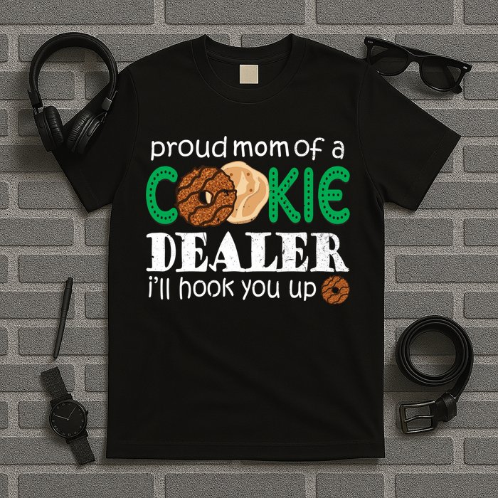 Scout Proud Mom Of A Cookie Dealer Troop Leader T-Shirt