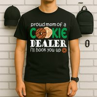 Scout Proud Mom Of A Cookie Dealer Troop Leader T-Shirt